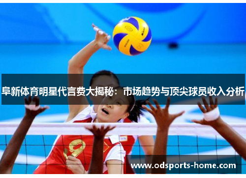 阜新体育明星代言费大揭秘：市场趋势与顶尖球员收入分析